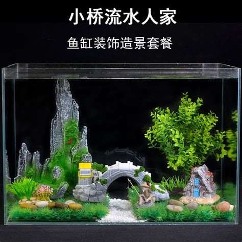 魚缸造景|最適合新手的水草缸與魚！23cm 小榕鬥魚造景缸！ 